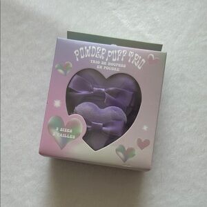 Urban Outfitters Lavender Powder Puff Set